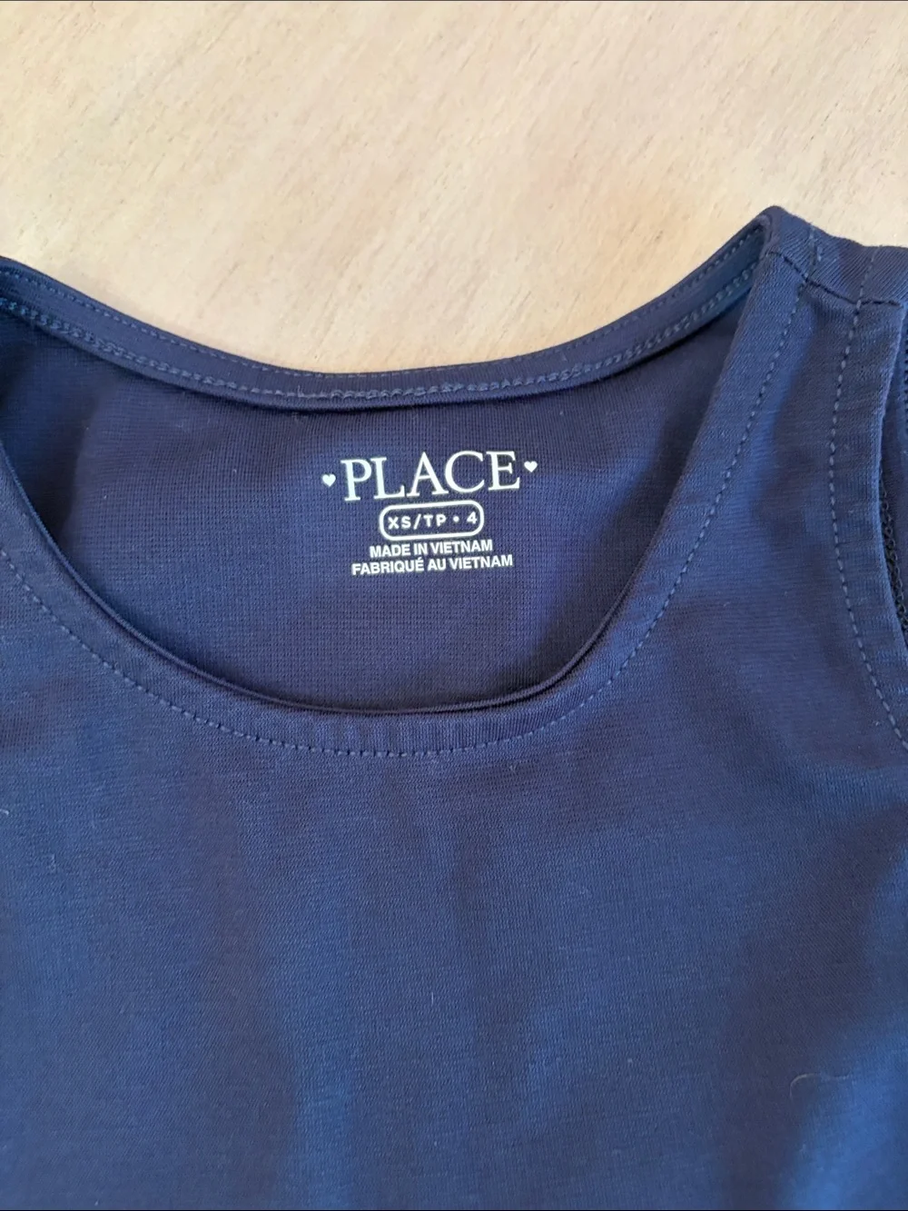 The Children's Place Navy Sleeveless Pleated A-Line Dress
